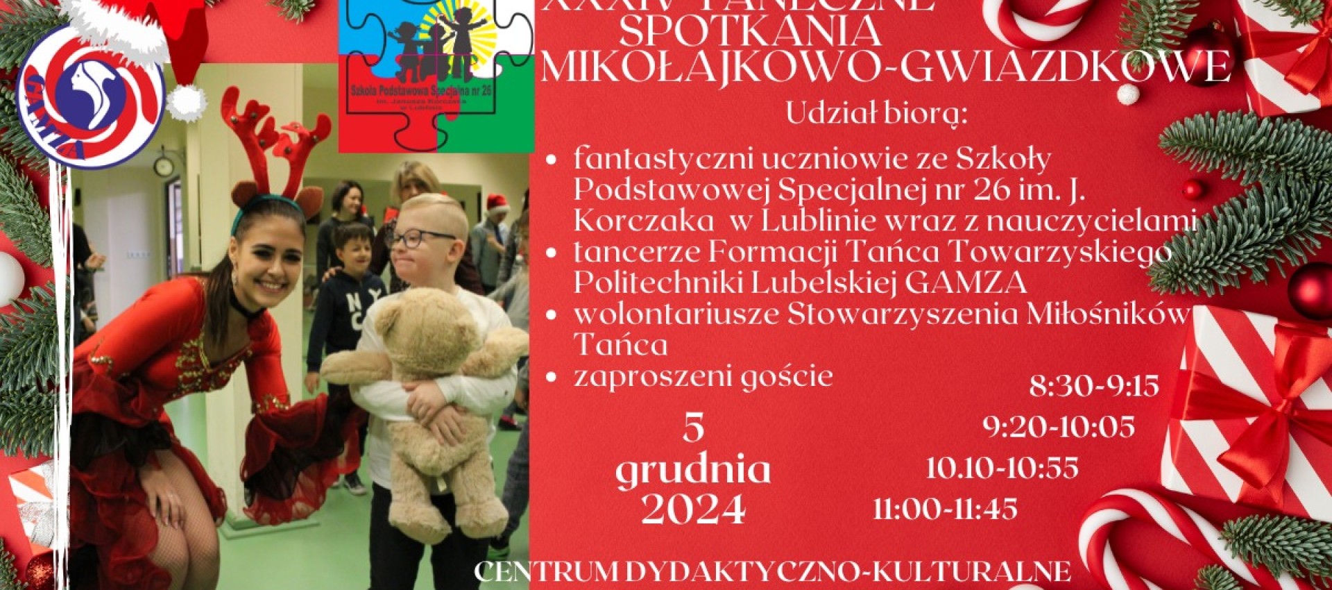 Świąteczne rytmy dla dzieci – Politechnika Lubelska tańczy, by pomagać